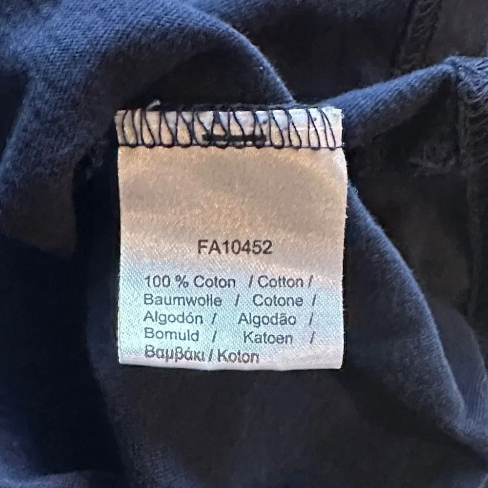 Lacoste Boys Dark Blue Short Sleeve Tee Size 10